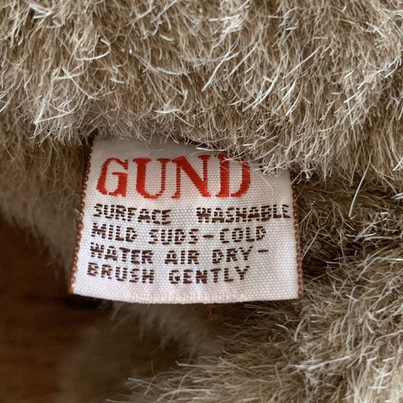 Vintage Gund 1986 Walrus Plush Stuffed Animal Toy 11" Brown Schmedley - Picture 5 of 8